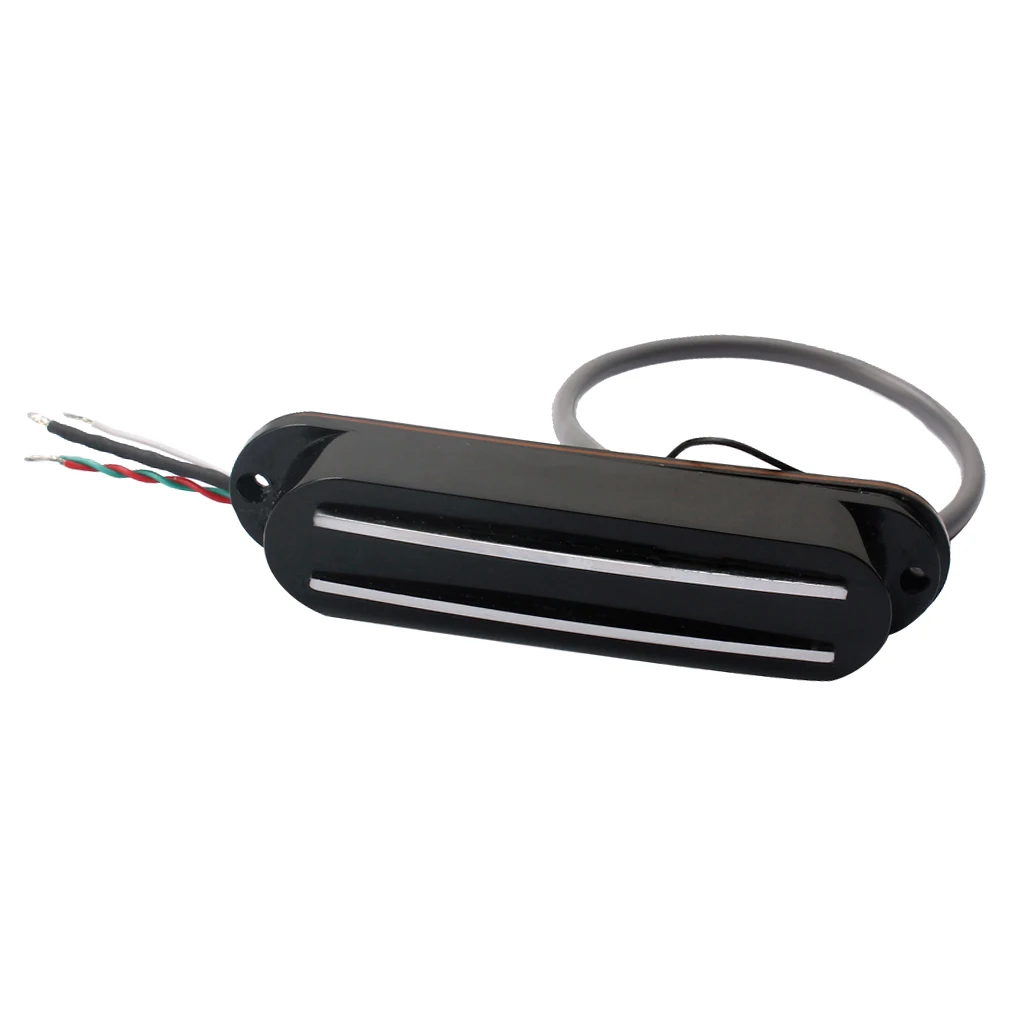 Durable Dual Hot Rail Pickup Black for Electric Guitars Parts