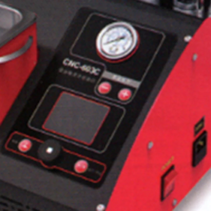 CNC-60 Rilevatore di pulizia iniettori di carburante Tecnologia di pulizia ad ultrasuoni Microprocessore Controllo della pressione dell'olio Pulizia e test