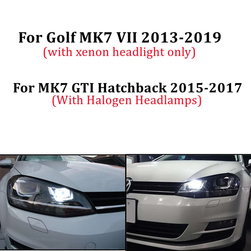 2x Error Free PW24W PWY24W LED Bulbs For VW Volkswagen MK7 Golf7 GTI 2013up Projector Headlamp DRL Daytime Running Light