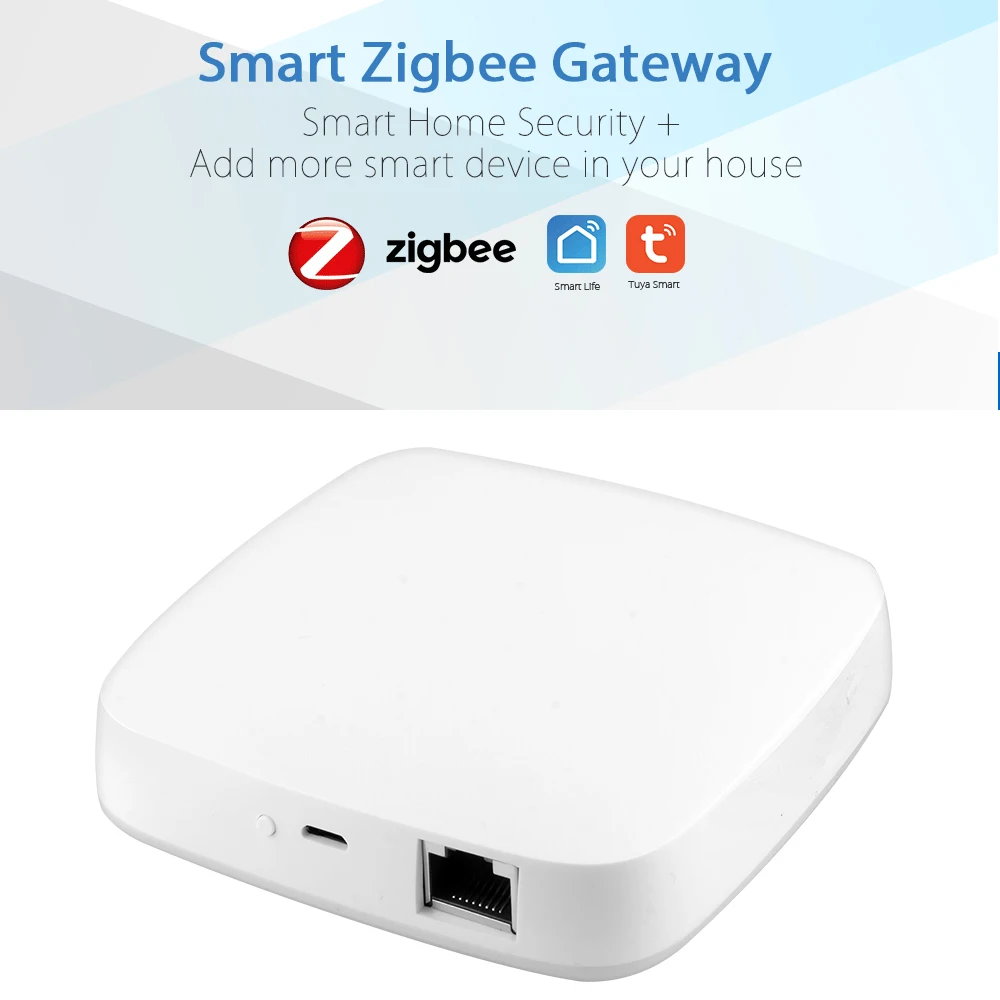 

Tuya / Smart Life APP Remote Control Center WIFI Zigbee Wired Gateway Hub Smart Home Device Support Add APP Gateway Bridge