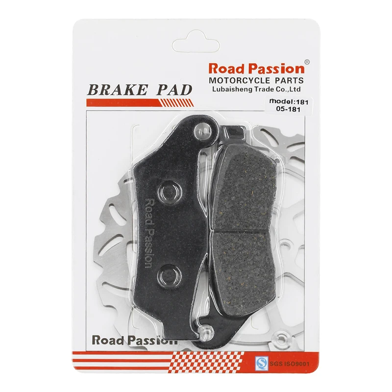 Road Passion Motorcycle Front Brake Pads For YAMAHA TT600E TT600R TT600RE YZF-R1 Majesty YBA125 YP125 XQ125 VP300 XC 300