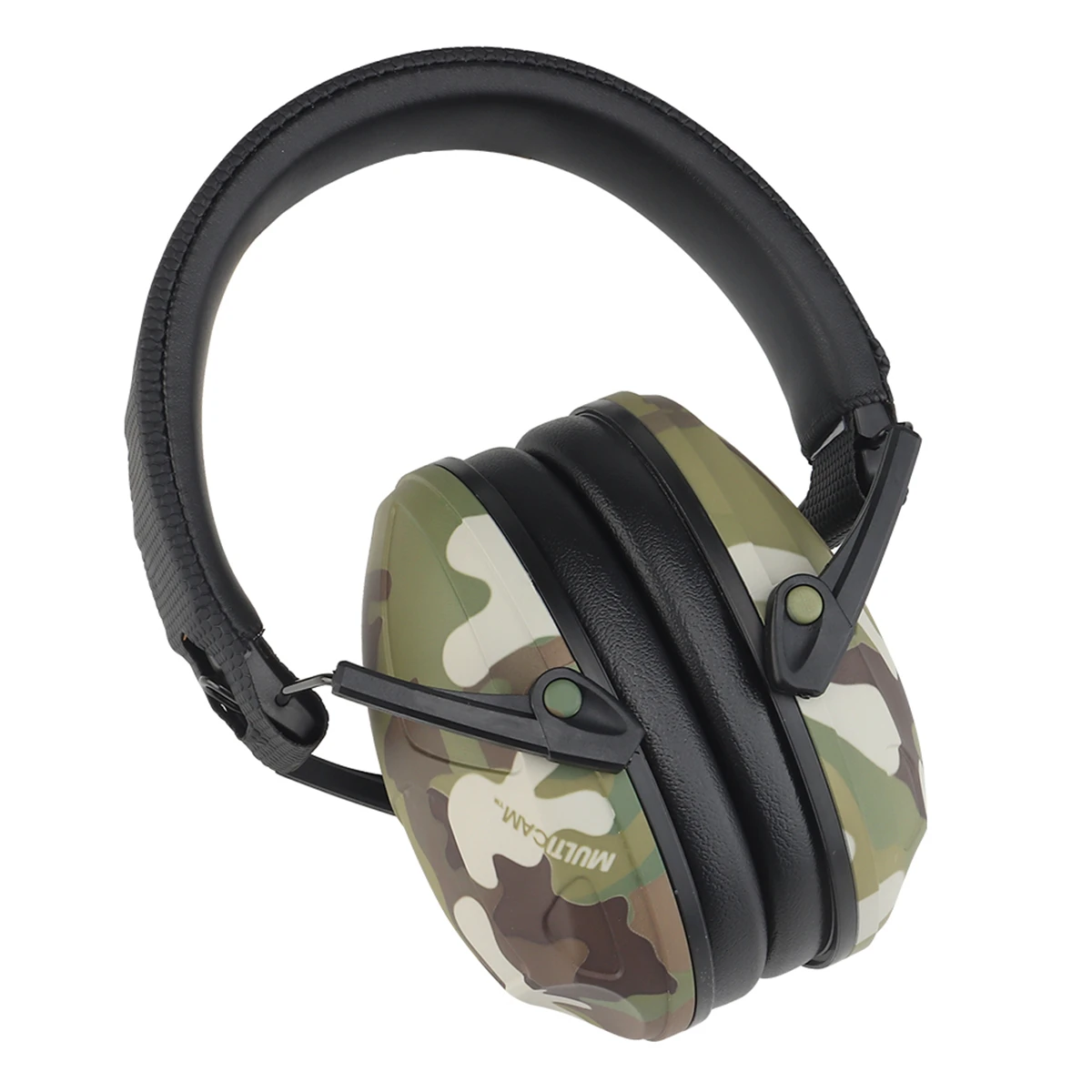 Auriculares con reducción de ruido para disparar, cascos IPSC antiruido, Protector auditivo plegable para caza y tiro