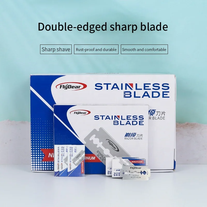 High Quality Customized Sweden Imported Double Edge Razor  ,Blade For Safety Razor Razor Blades Used for Shaving