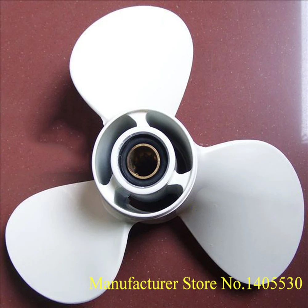 

Propeller 25- 30Hp 11 Inch Outboard Motor Spares For Yamaha, Hidea Parsun Yamabis Etc. 9 7/8*11-F