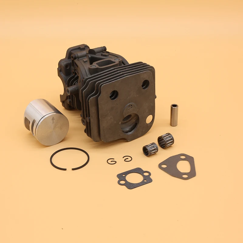 シリンダーピストンキット,husqvarna 445 450用,ガーデン工具用スペアパーツ,42mm,44mm
