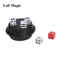 Super Dice Magic Tricks Super Flying Dice Conjuring Game Close Up Stage Props Magician Magie Easy To Do Party Accessary