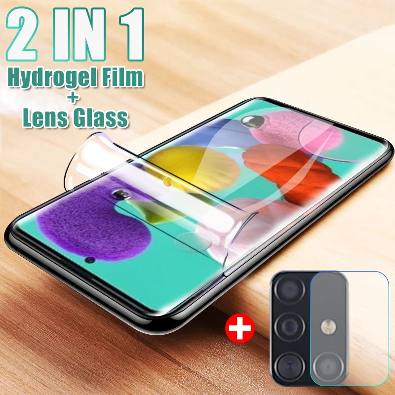 For Samsung Galaxy A12 Hydrogel Film For Galaxy A12 A02S A31 M31s Screen Protector Phone Film For Galaxy A12