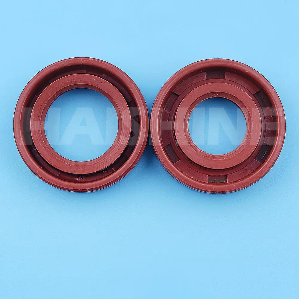 Crank Oil Seal For Honda GX31 UMK431 31cc Strimmer Brushcutter Blower Sprayer Gas Small Engine Front & Back 2Pcs 12x25x6mm