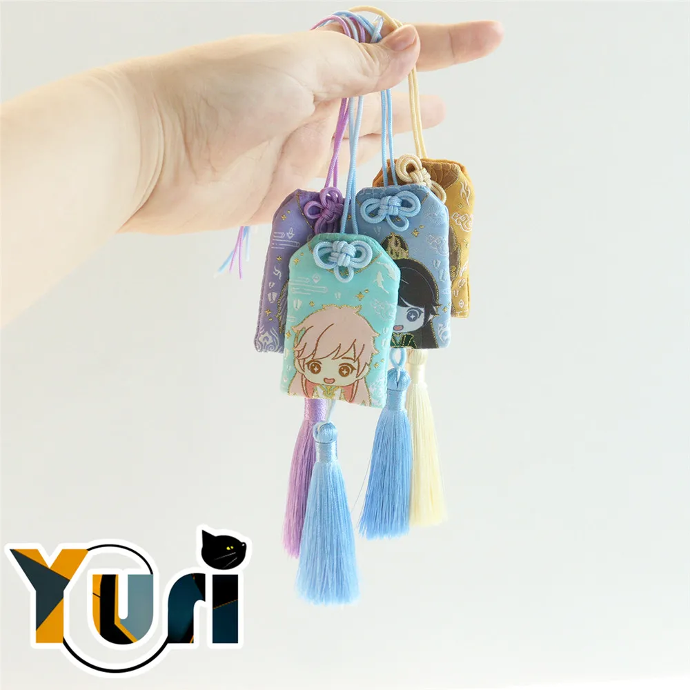 

Legend of Exorcism Anime Role Kong Hongjun Li Jinglong Yushou Tassels Pendant Keychain Bag Acc Cosplay Gift C