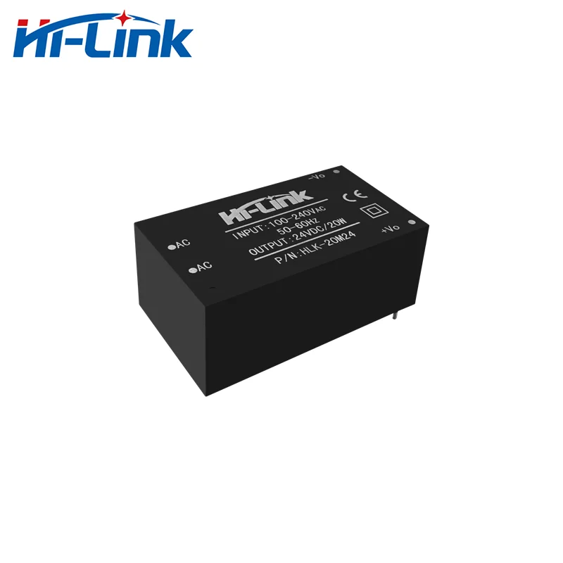 ホームオートメーションモジュール,高効率スイッチHLK-20M24 ac dc 220v 24v 20w,分離スイッチ,送料無料