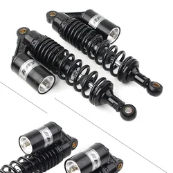 320mm Rear Air Shock Absorber Air Suspension Replacement Black Universal Motorbike Accessories Parts 1Pair
