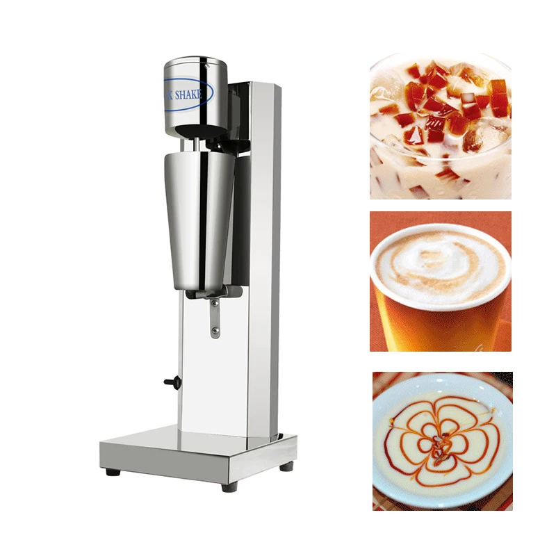 

Commercial Milkshake Maker Drink Mixer Electric Milk Frother Stainless Steel Milk Tea Cocktail Stirring Machine