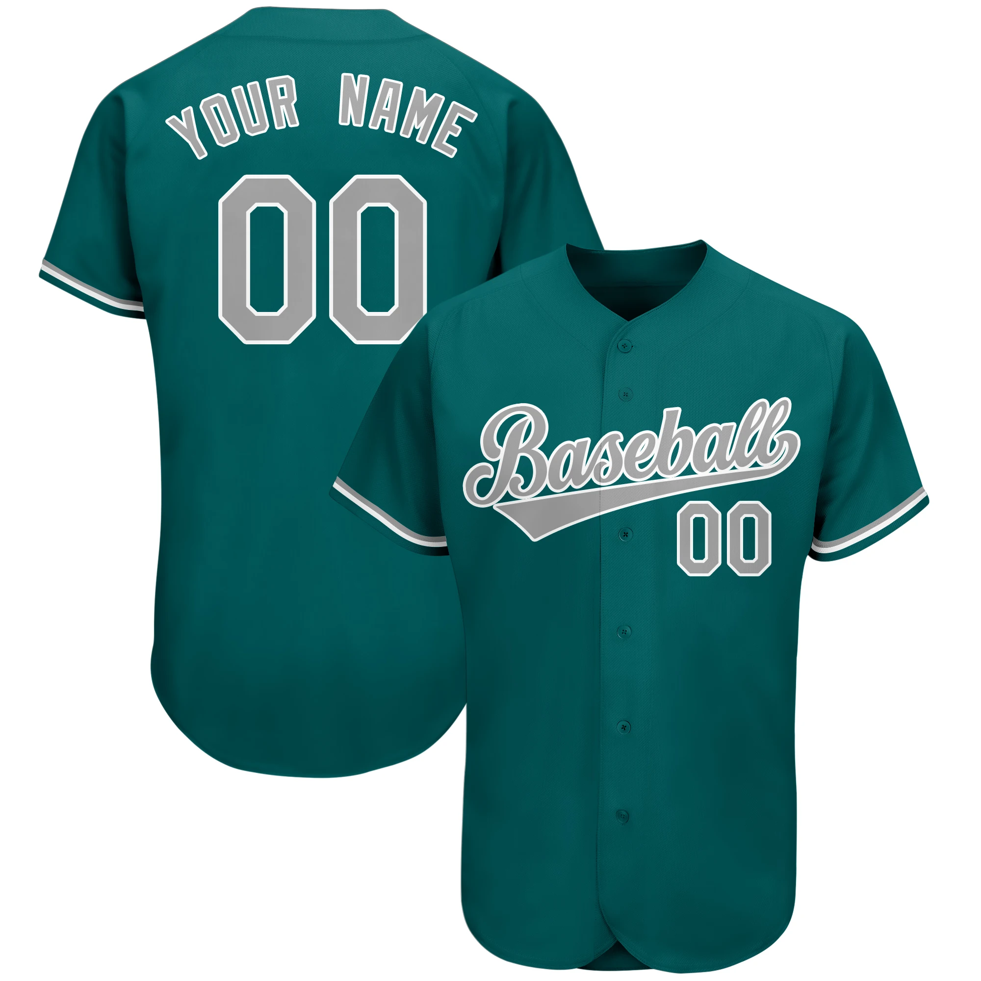 Custom Plain Baseball Jerseys Personalized Stitched Team Name Number Outdoor Softball Competition Training Men Women Teenager