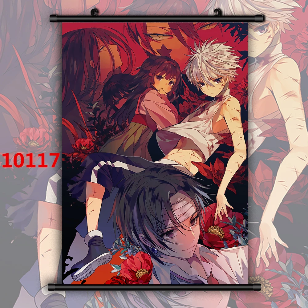 Canvas Painting Anime Posters HUNTER X HUNTER Gon Freecss X Killua Zoldyck Anime Manga Wall Art Picture Decoration Home Decor