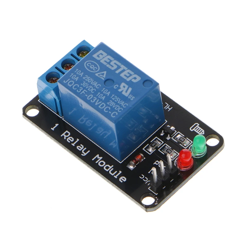 1PCS 1 Channel 3V Module 3.3V Low Level with Lamp