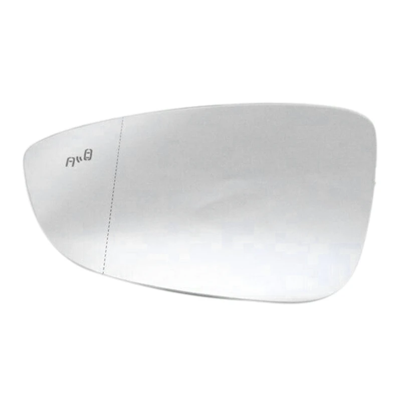 Car Heated Blind Spot Rear Mirror Glass For-Jetta Passat B7 Bettle Scirocco 3C8857521 3C8857522