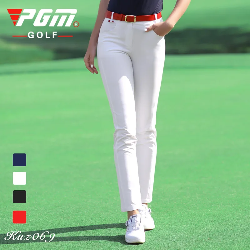 Golf Pants For Women Ladies Autumn Spring Golfer Clothing Sports Wear Slim Breathable Golf Trousers Girls Sports PantsXS-XL