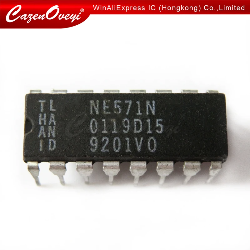 5pcs/lot NE571N NE571 DIP-16 In Stock