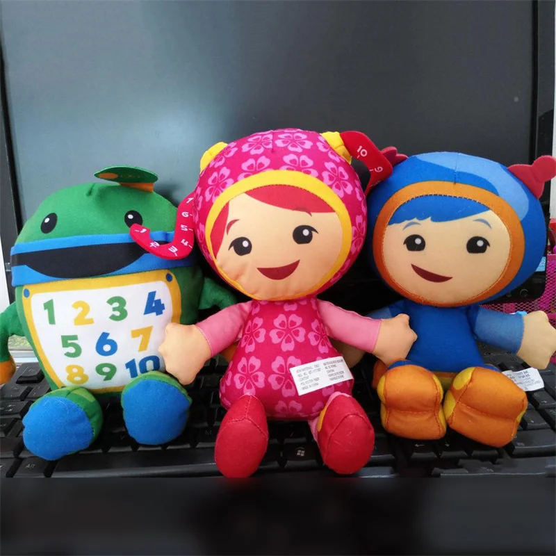 22cm Team Umizoomi Bot MILLI Geo Plush Toy Children Educational Doll Stuffed Sleeping Pillow Cushion for Kids Boys Birthday Gift