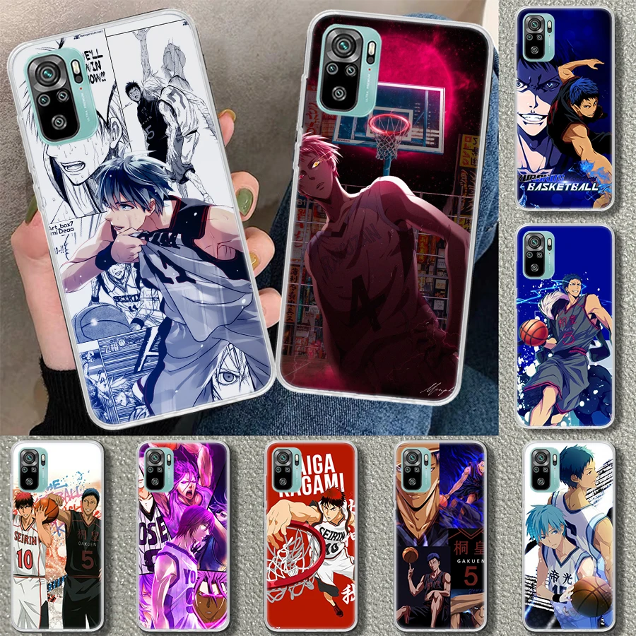 Kuroko No Basket Anime Aomine Daiki Phone Case Cover for Xiaomi Redmi Note 13 12S 12 11 11S 11T 11E 10 Pro 10S 9 9S 9T 8 8T 7 Pl