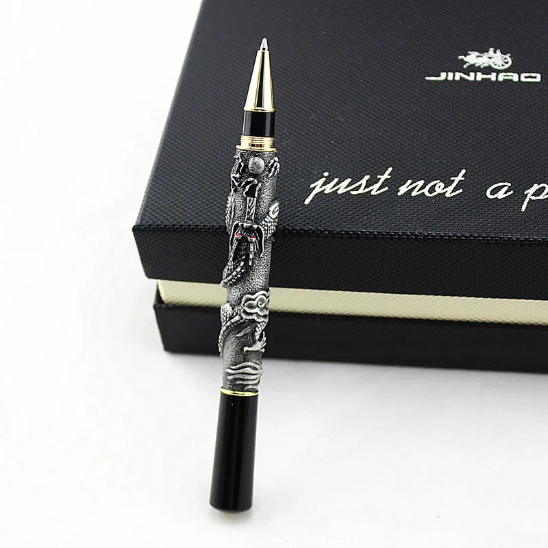 High Quality Jinhao Dragon Ballpoint Pen Novelty Luxurious Exquisite Ball Pen Office Supplies Stationery roller ball pen