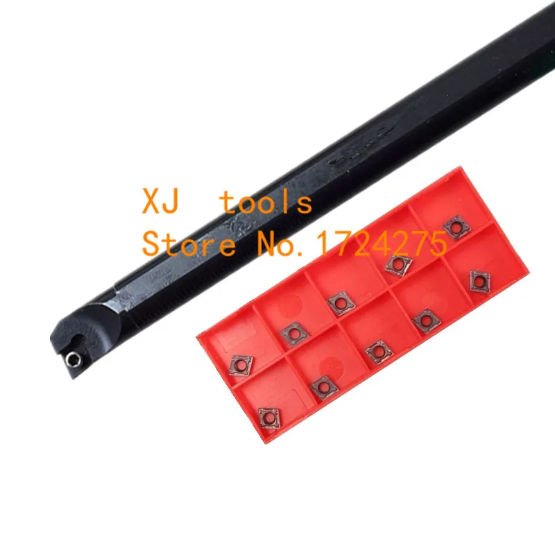 S06K-SCLCR06 S06H / S07K / S08K / S10K / S12M 95-graad spiraaldraaigereedschaphouder SCLCL06 Kotterbaar CCMT 060204   Hardmetalen inzetstuk