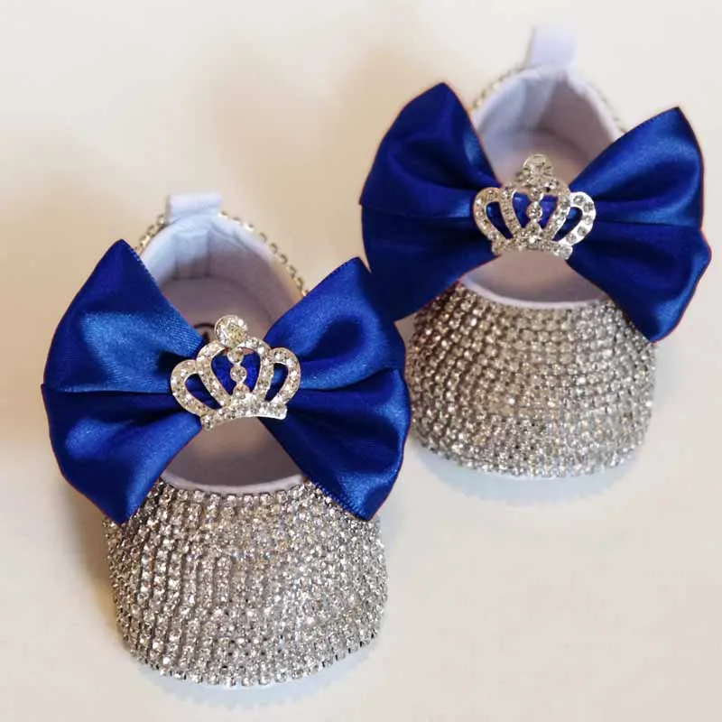 QYFLYXUE Handgemachte Perle Diamant Baby Neugeborenen prinzessin schuhe tagsüber prom Schuh Hand-gebohrt weiche sohle