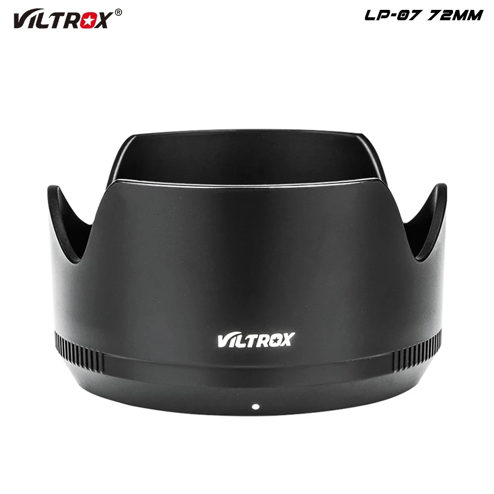 Viltrox LP-07 72mm Original Lens Hood Cover Screw Mount 85mm f/1.8 For Viltrox Sony E-mount Fuji X mount Protection camera lens