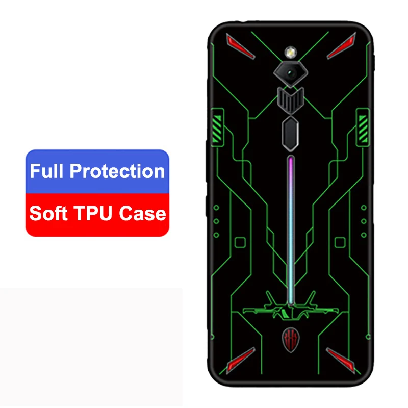 For Nubia Red Magic 3 3S Case RedMagic 3 3S Protective Soft TPU Matte Case For ZTE nubia Red Magic 3S 3 NX629J NX619J 6.65\