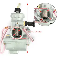 Artudatech Motorcycle Carburetor Carb fit for Suzuki DR125 DR 125 1982 1983 1984 1985 1986 1987 1988