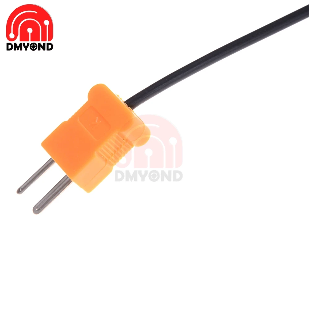 TP02 TP-02 TP 02 K Type Thermocouple Probe Sensor Temperature Controller with Wire Cable TP-02