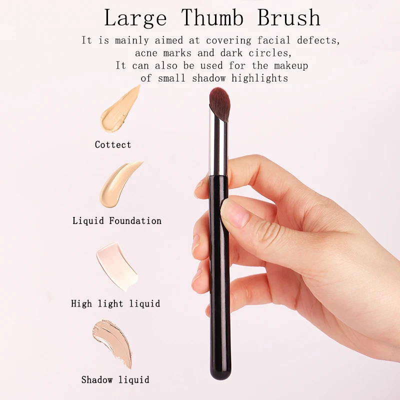 My Destiny-Fashion thumb brush-Professional makeup brushes-concealer brush-High quality makeup brush-Eye makeup brushes