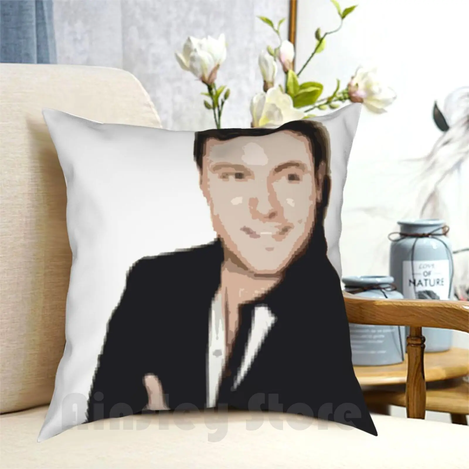 Nathan Carter Pillow Case Printed Home Soft Throw Pillow Country Music Nathan Carter Carter Wagon Wheel Irish Country