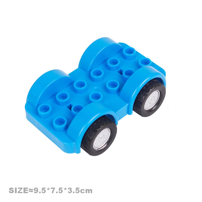 Blue car chassis