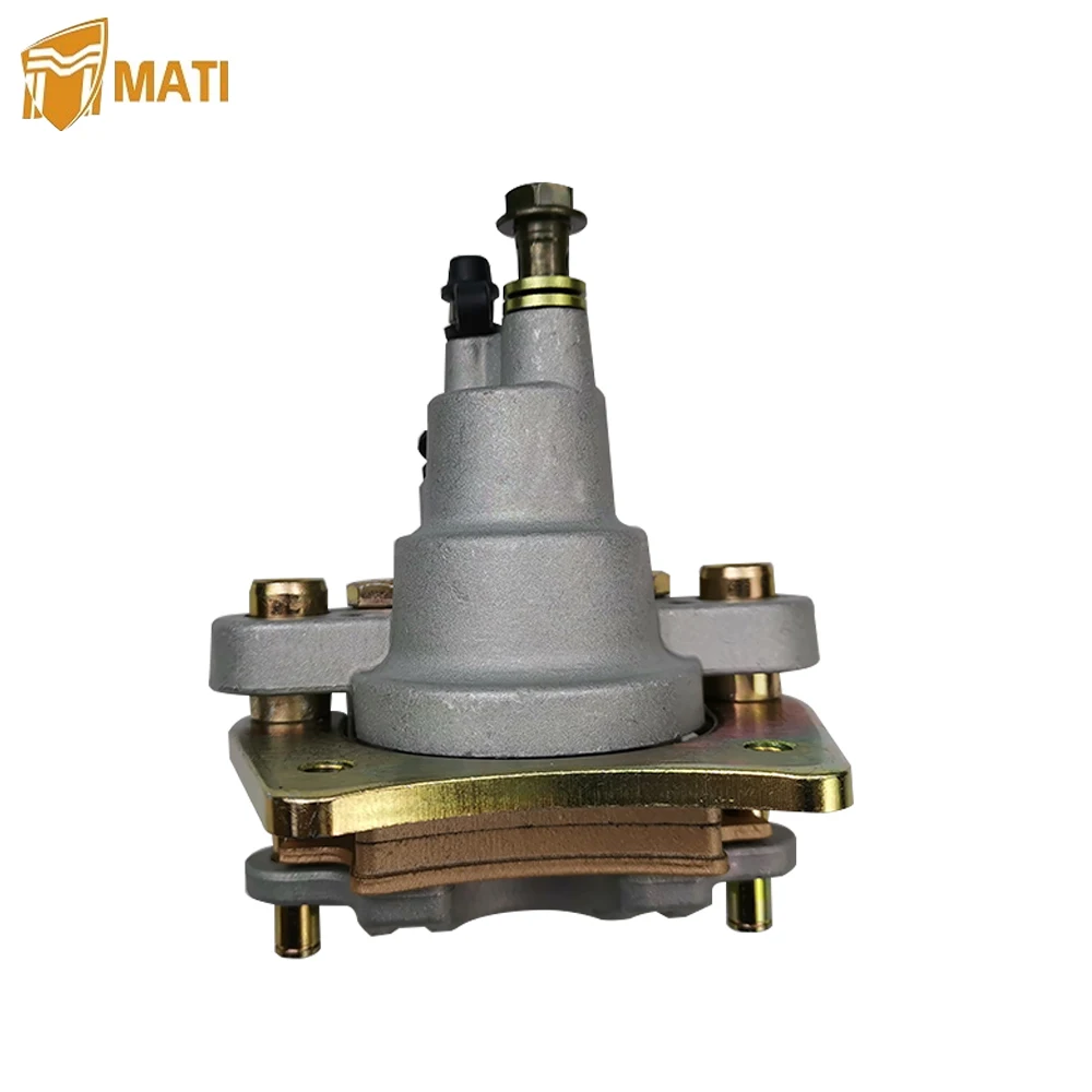 Mati Rear Brake Caliper Assembly for ATV Polaris Sportsman 400 450 500 570 600 700 800 MV7 with Pads 1910690 1911075 1911478