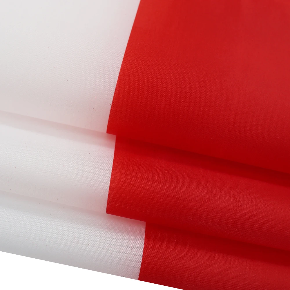 Flagnshow Poland Flag 3X5 FT Hanging Polish National Flags Polyester with Brass Grommets 3x5 Foot Flag for Decoration