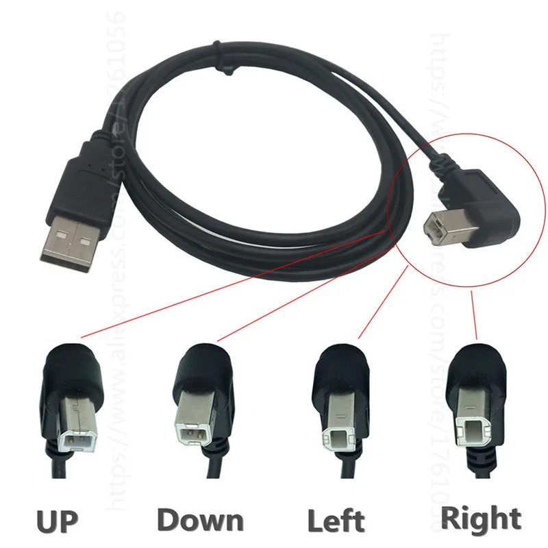 USB-кабель, высокоскоростной, 2,0 А-В, 5 футов, 1,5 м