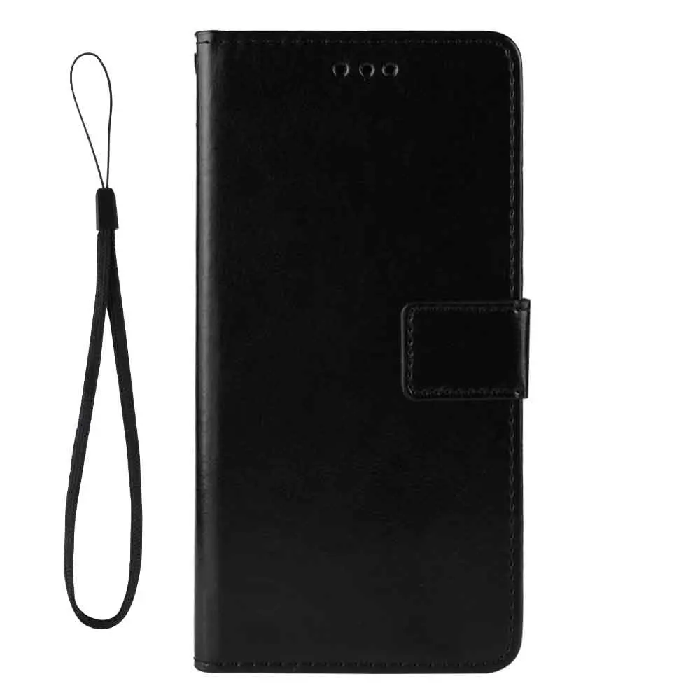 Leather phone case for Huawei Honor 8C / 8X MAX / 10 / Play / enjoy MAX Cover Flip wallet with stand Retro Coque