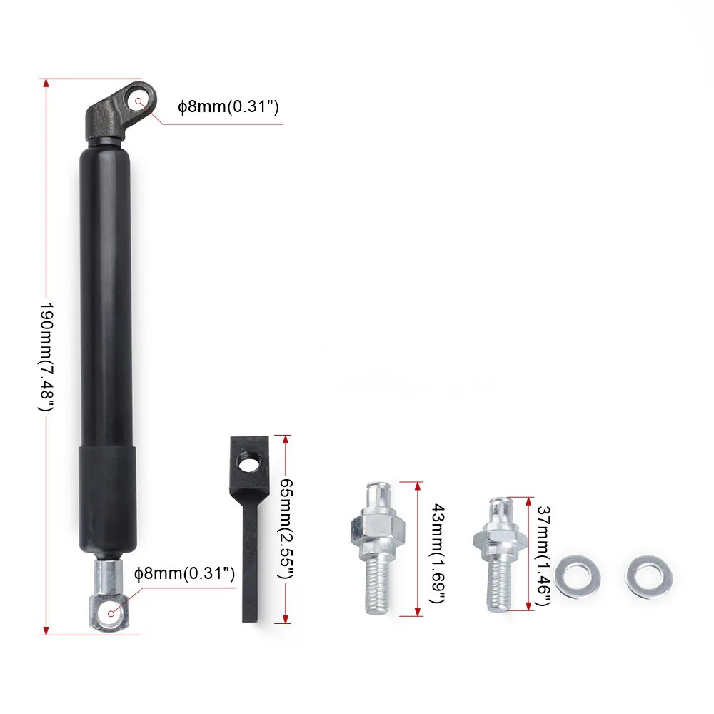 For NISSAN NAVARA D40 2005-2013 Tailgate Assist Slow Down Shock Strut Damper