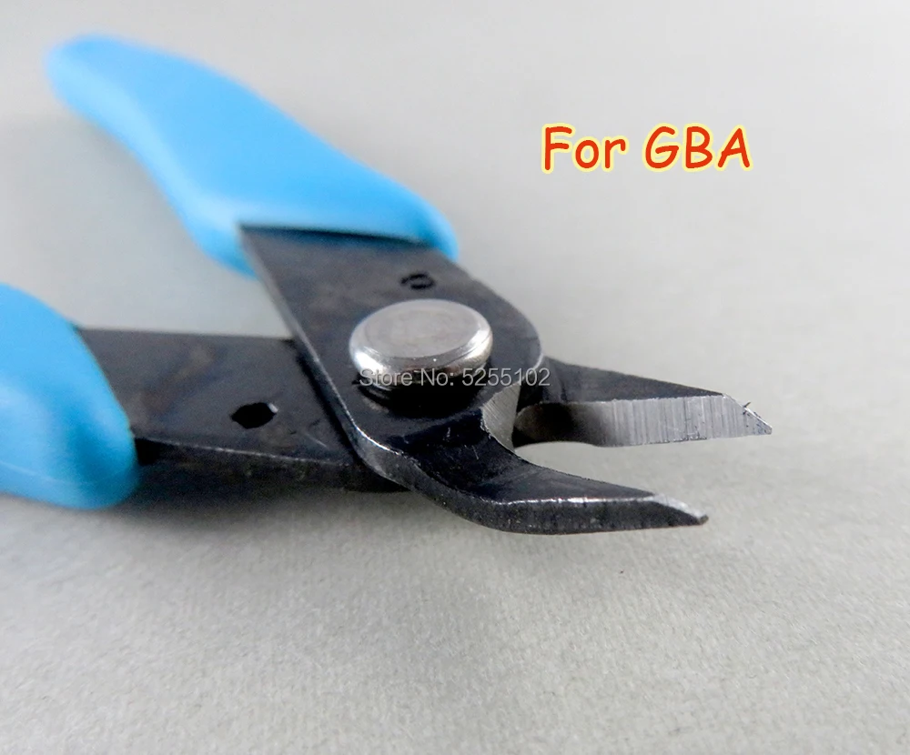 20pcs Trim the shell diagonal cut wire pliers For GBA to improve the bright screen pliers game maintenance tools for GBA