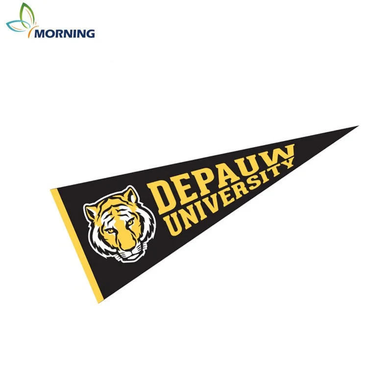 

Customized felt pennants decorative flag football club pennant flag