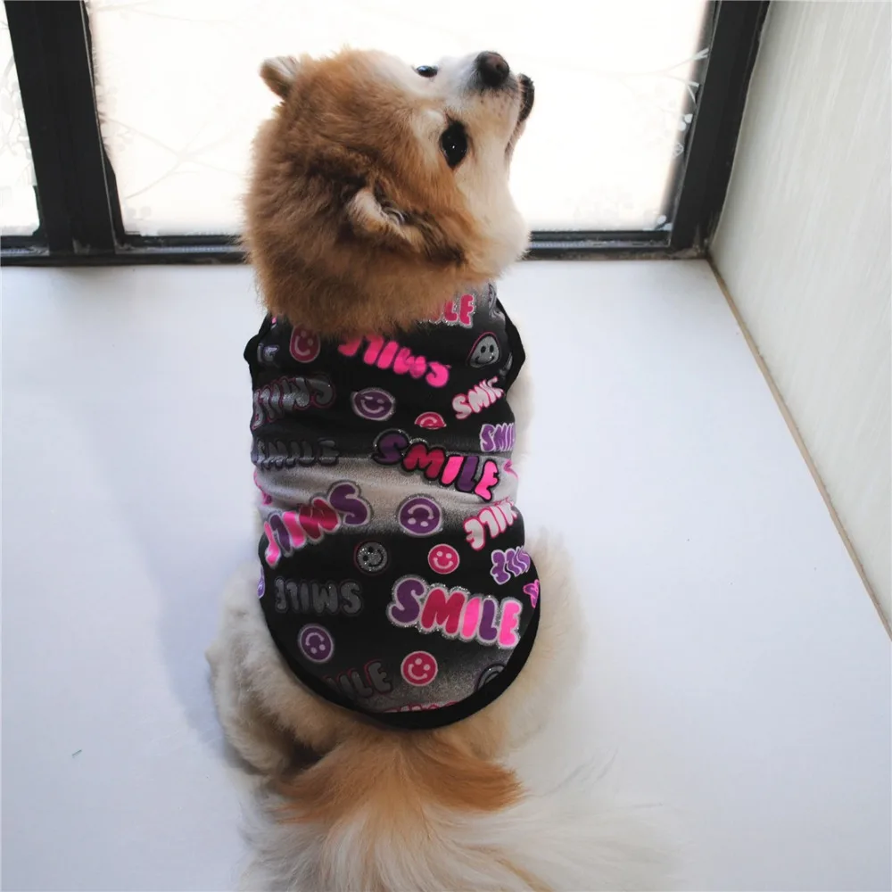 Cheap Sports Style Pet Dog Coat Hoodies Print Leisure High Quality Puppy Chihuahua Yorkie Dog Coat Jacket Clothes Apparels(XS-L)