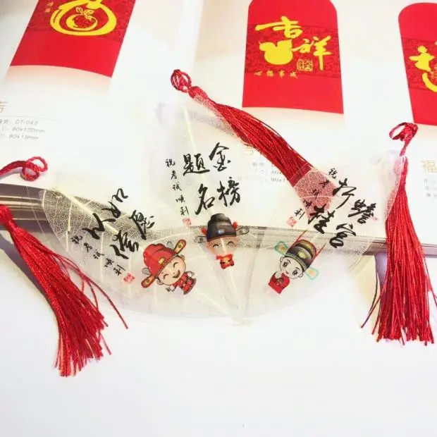 10 PCS Chinese Culture Vein Bookmark Art Design Originality Stationery School Office Support Bookmarks