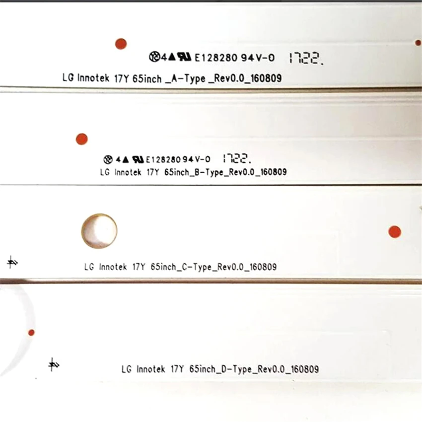Taśmy LED do LG 65UJ651V 65UJ6560 65UJ670V 65UK6100PLB paski LED paski podświetlenia 65UJ63_UHD linijka liniowa Innotek 17Y 65 cali