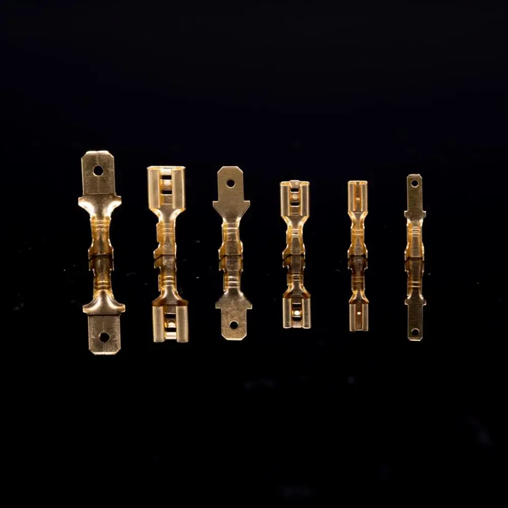 300pcs Assorted Male And Female Crimp Terminal Kit with Insulation Sleeves Spade Connectors for Wiring Projects