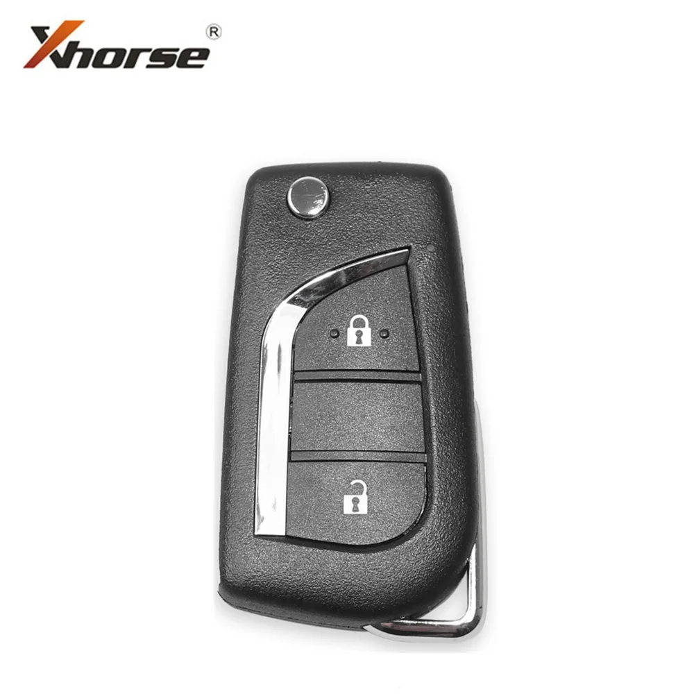 Xhorse XKTO01EN For Toyota Universal Wired Remote Key 2 Buttons English Version