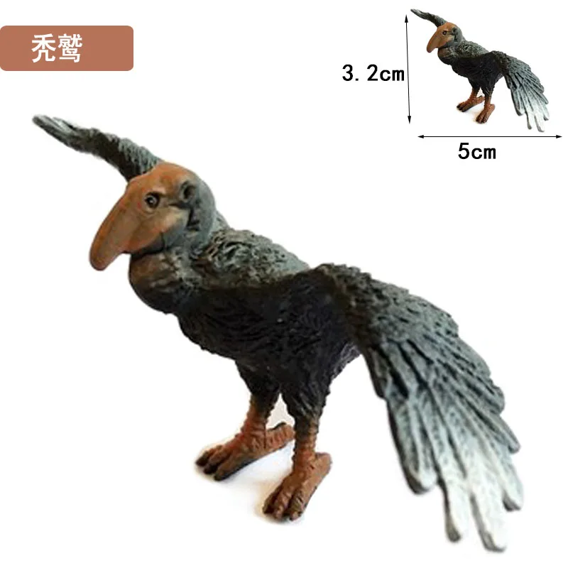 Home Decor Beeldjes Miniaturen Pvc Plastic Gesimuleerde Rubber Vliegende Vogel Zwaan Gans Eagle Papegaai Pauw Uil Model Speelgoed