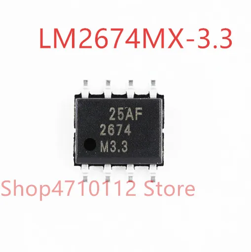 

Free shipping NEW 10PCS/LOT LM2674MX-3.3 LM2674M-3.3 LM2674 3.3V SOP-8