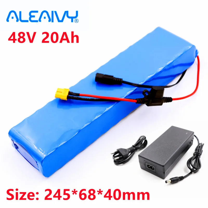 

48V 20Ah 18650 Lithium Battery Pack 13S2P 800W High Power Battery 54.6V 20000mAh 18650 Lithium Battery Pack BMS XT60