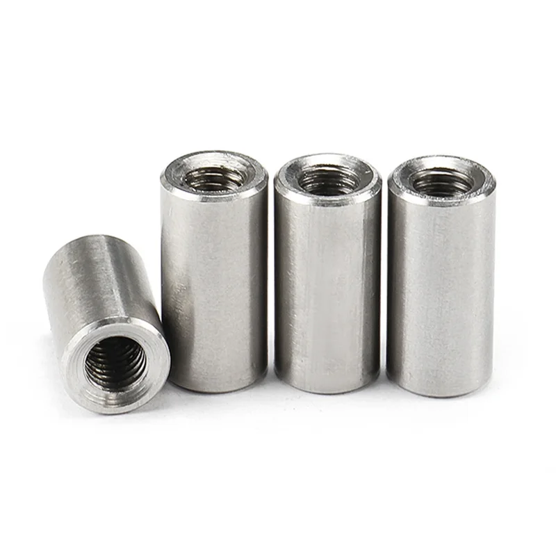 2/5pcs M2.5 M3 M4 M5 M6 M8 304 A2-70 Stainless Steel Parallel Pins With Internal Thread Single Hole Locating Dowel Pin GB120